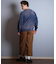【限定】DEARLAUREL/トレーナー クルーネック スウェット 裏毛 カレッジロゴ風 ヴィンテージ加工 Vintage Crew D25F-11 ディアローレル メンズ ムラサキスポーツ限定
