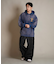 【限定】DEARLAUREL/パーカー プルオーバー フロント バックプリント D25F-1202 ディアローレル メンズ ムラサキスポーツ限定