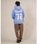 【限定】DEARLAUREL/パーカー プルオーバー フロント バックプリント D25F-1202 ディアローレル メンズ ムラサキスポーツ限定