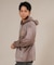 【限定】DEARLAUREL/Vintage Zip パーカー D25F-1203 ジップアップ ディアローレル メンズ ムラサキスポーツ限定