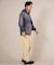【限定】DEARLAUREL/Vintage Zip パーカー D25F-1203 ジップアップ ディアローレル メンズ ムラサキスポーツ限定