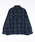 【限定】DEARLAUREL/HEAVY FLANNEL SHIRT ネルシャツ チェック柄 D25F-2601 ディアローレル メンズ ムラサキスポーツ限定