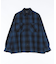 【限定】DEARLAUREL/HEAVY FLANNEL SHIRT ネルシャツ チェック柄 D25F-2601 ディアローレル メンズ ムラサキスポーツ限定