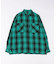 【限定】DEARLAUREL/HEAVY FLANNEL SHIRT ネルシャツ チェック柄 D25F-2601 ディアローレル メンズ ムラサキスポーツ限定
