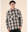 【限定】DEARLAUREL/HEAVY FLANNEL SHIRT ネルシャツ チェック柄 D25F-2601 ディアローレル メンズ ムラサキスポーツ限定