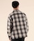 【限定】DEARLAUREL/HEAVY FLANNEL SHIRT ネルシャツ チェック柄 D25F-2601 ディアローレル メンズ ムラサキスポーツ限定