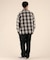 【限定】DEARLAUREL/HEAVY FLANNEL SHIRT ネルシャツ チェック柄 D25F-2601 ディアローレル メンズ ムラサキスポーツ限定