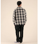 【限定】DEARLAUREL/HEAVY FLANNEL SHIRT ネルシャツ チェック柄 D25F-2601 ディアローレル メンズ ムラサキスポーツ限定