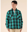 【限定】DEARLAUREL/HEAVY FLANNEL SHIRT ネルシャツ チェック柄 D25F-2601 ディアローレル メンズ ムラサキスポーツ限定