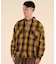 【限定】DEARLAUREL/HEAVY FLANNEL SHIRT ネルシャツ チェック柄 D25F-2601 ディアローレル メンズ ムラサキスポーツ限定