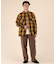 【限定】DEARLAUREL/HEAVY FLANNEL SHIRT ネルシャツ チェック柄 D25F-2601 ディアローレル メンズ ムラサキスポーツ限定
