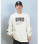 【限定】DEARLAUREL× BYRD コラボ/長袖 Tシャツ ロンT バックプリント DL25F-BYRD01 ディアローレル ×バード メンズ ムラサキスポーツ限定