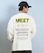 【限定】DEARLAUREL× BYRD コラボ/長袖 Tシャツ ロンT バックプリント DL25F-BYRD01 ディアローレル ×バード メンズ ムラサキスポーツ限定