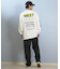 【限定】DEARLAUREL× BYRD コラボ/長袖 Tシャツ ロンT バックプリント DL25F-BYRD01 ディアローレル ×バード メンズ ムラサキスポーツ限定