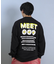 【限定】DEARLAUREL× BYRD コラボ/長袖 Tシャツ ロンT バックプリント DL25F-BYRD01 ディアローレル ×バード メンズ ムラサキスポーツ限定