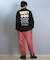 【限定】DEARLAUREL× BYRD コラボ/長袖 Tシャツ ロンT バックプリント DL25F-BYRD01 ディアローレル ×バード メンズ ムラサキスポーツ限定