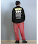 【限定】DEARLAUREL× BYRD コラボ/長袖 Tシャツ ロンT バックプリント DL25F-BYRD01 ディアローレル ×バード メンズ ムラサキスポーツ限定