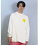 【限定】DEARLAUREL× BYRD コラボ/長袖 Tシャツ ロンT バックプリント DL25F-BYRD02 ディアローレル ×バード メンズ ムラサキスポーツ限定