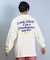 【限定】DEARLAUREL× BYRD コラボ/長袖 Tシャツ ロンT バックプリント DL25F-BYRD02 ディアローレル ×バード メンズ ムラサキスポーツ限定