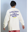 【限定】DEARLAUREL× BYRD コラボ/長袖 Tシャツ ロンT バックプリント DL25F-BYRD02 ディアローレル ×バード メンズ ムラサキスポーツ限定