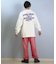 【限定】DEARLAUREL× BYRD コラボ/長袖 Tシャツ ロンT バックプリント DL25F-BYRD02 ディアローレル ×バード メンズ ムラサキスポーツ限定