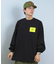 【限定】DEARLAUREL× BYRD コラボ/長袖 Tシャツ ロンT バックプリント DL25F-BYRD02 ディアローレル ×バード メンズ ムラサキスポーツ限定