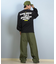 【限定】DEARLAUREL× BYRD コラボ/長袖 Tシャツ ロンT バックプリント DL25F-BYRD02 ディアローレル ×バード メンズ ムラサキスポーツ限定