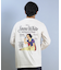 【限定】DEARLAUREL× Disney× JM コラボ/長袖 Tシャツ ロンT メンズ バックプリント 白雪姫 DL25F-JM2201 ディアローレル ×ディズニー ×ジャクソンマティス メンズ ムラサキスポーツ限定