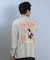 【限定】DEARLAUREL× Disney× JM コラボ/長袖 Tシャツ ロンT メンズ バックプリント 白雪姫 DL25F-JM2201 ディアローレル ×ディズニー ×ジャクソンマティス メンズ ムラサキスポーツ限定