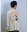 【限定】DEARLAUREL× Disney× JM コラボ/長袖 Tシャツ ロンT メンズ バックプリント 白雪姫 DL25F-JM2201 ディアローレル ×ディズニー ×ジャクソンマティス メンズ ムラサキスポーツ限定