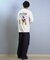【限定】DEARLAUREL× Disney× JM コラボ/長袖 Tシャツ ロンT メンズ バックプリント 白雪姫 DL25F-JM2201 ディアローレル ×ディズニー ×ジャクソンマティス メンズ ムラサキスポーツ限定