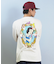 【限定】DEARLAUREL× Disney× JM コラボ/長袖 Tシャツ ロンT メンズ バックプリント 白雪姫 DL25F-JM2202 ディアローレル ×ディズニー×ジャクソンマティス  メンズ ムラサキスポーツ限定