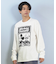 【限定】DEARLAUREL× Disney× JM コラボ/長袖 Tシャツ ロンT メンズ ミッキー ドナルド DL25F-JM2203 ディアローレル×ディズニー×ジャクソンマティス メンズ ムラサキスポーツ限定