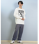 【限定】DEARLAUREL× Disney× JM コラボ/長袖 Tシャツ ロンT メンズ ミッキー ドナルド DL25F-JM2203 ディアローレル×ディズニー×ジャクソンマティス メンズ ムラサキスポーツ限定