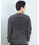 DC/長袖Tシャツ ロンT メンズ バックプリント 古着風 ヴィンテージ加工 DLT254044 ディーシー メンズ ムラサキスポーツ