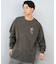 DC/長袖Tシャツ ロンT バックプリント 25 CLASH DECK LS ロンT DLT254045 ディーシー メンズ ムラサキスポーツ
