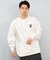 DC/長袖Tシャツ ロンT バックプリント 25 GAME APP LS DLT254048 メンズ ムラサキスポーツ