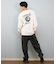 DC/長袖Tシャツ ロンT バックプリント 25 GAME APP LS DLT254048 メンズ ムラサキスポーツ