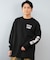 【限定】DC/長袖Tシャツ ロンT メンズ バックプリント オーバーサイズ DLT254060M ディーシー メンズ ムラサキスポーツ限定