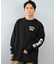 【限定】DC/長袖Tシャツ ロンT メンズ バックプリント オーバーサイズ DLT254060M ディーシー メンズ ムラサキスポーツ限定