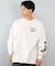 【限定】DC/長袖Tシャツ ロンT メンズ バックプリント オーバーサイズ DLT254060M ディーシー メンズ ムラサキスポーツ限定
