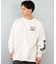【限定】DC/長袖Tシャツ ロンT メンズ バックプリント オーバーサイズ DLT254060M ディーシー メンズ ムラサキスポーツ限定