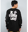 【限定】DC/長袖Tシャツ ロンT メンズ バックプリント オーバーサイズ DLT254060M ディーシー メンズ ムラサキスポーツ限定