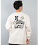 【限定】DC/長袖Tシャツ ロンT メンズ バックプリント オーバーサイズ DLT254060M ディーシー メンズ ムラサキスポーツ限定