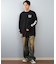 【限定】DC/長袖Tシャツ ロンT メンズ バックプリント オーバーサイズ DLT254060M ディーシー メンズ ムラサキスポーツ限定