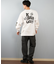 【限定】DC/長袖Tシャツ ロンT メンズ バックプリント オーバーサイズ DLT254060M ディーシー メンズ ムラサキスポーツ限定