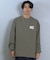 【限定】lost /長袖Tシャツ ロンT 機能素材  LOGOS LS TEE L25F-2206 ロスト メンズ ムラサキスポーツ限定