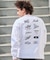 【限定】lost /長袖Tシャツ ロンT 機能素材  LOGOS LS TEE L25F-2206 ロスト メンズ ムラサキスポーツ限定
