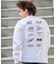 【限定】lost /長袖Tシャツ ロンT 機能素材  LOGOS LS TEE L25F-2206 ロスト メンズ ムラサキスポーツ限定
