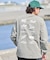 【限定】lost /長袖Tシャツ ロンT 機能素材  LOGOS LS TEE L25F-2206 ロスト メンズ ムラサキスポーツ限定